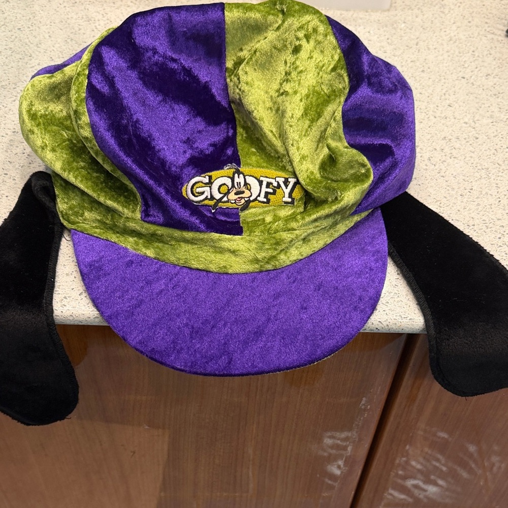 Disney Goofy Hat in Purple and Green